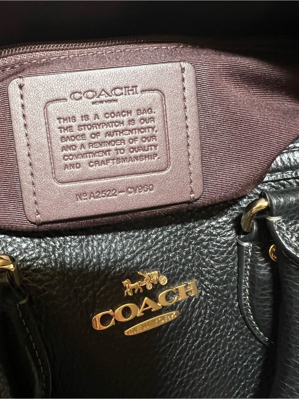 Coach Large Rowan Bag - Picture 12 of 13